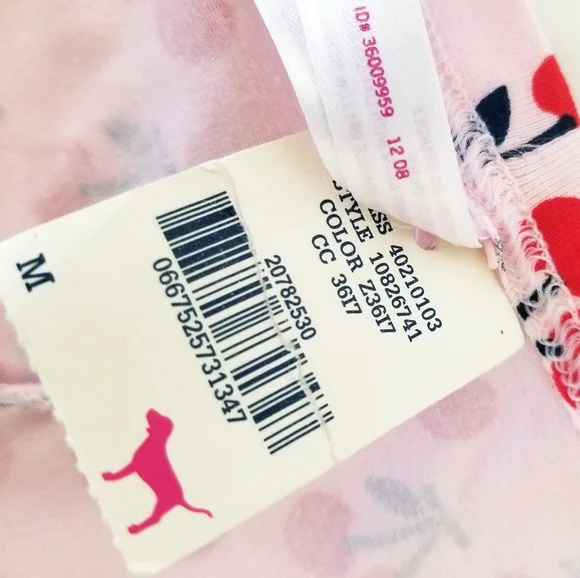 Victoria's Secret PINK Vintage Limited Edition Cherry Low Rise Cheeky Panty NWT